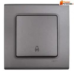 Viko Linnera Life Granit Grisi Zil Anahtarı (Çerçeve Hariç) 90442006
